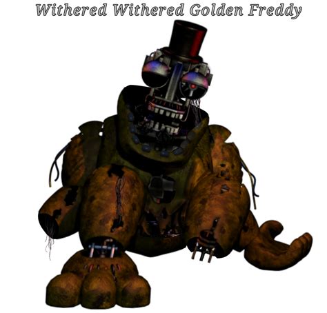 withered golden freddy|More.